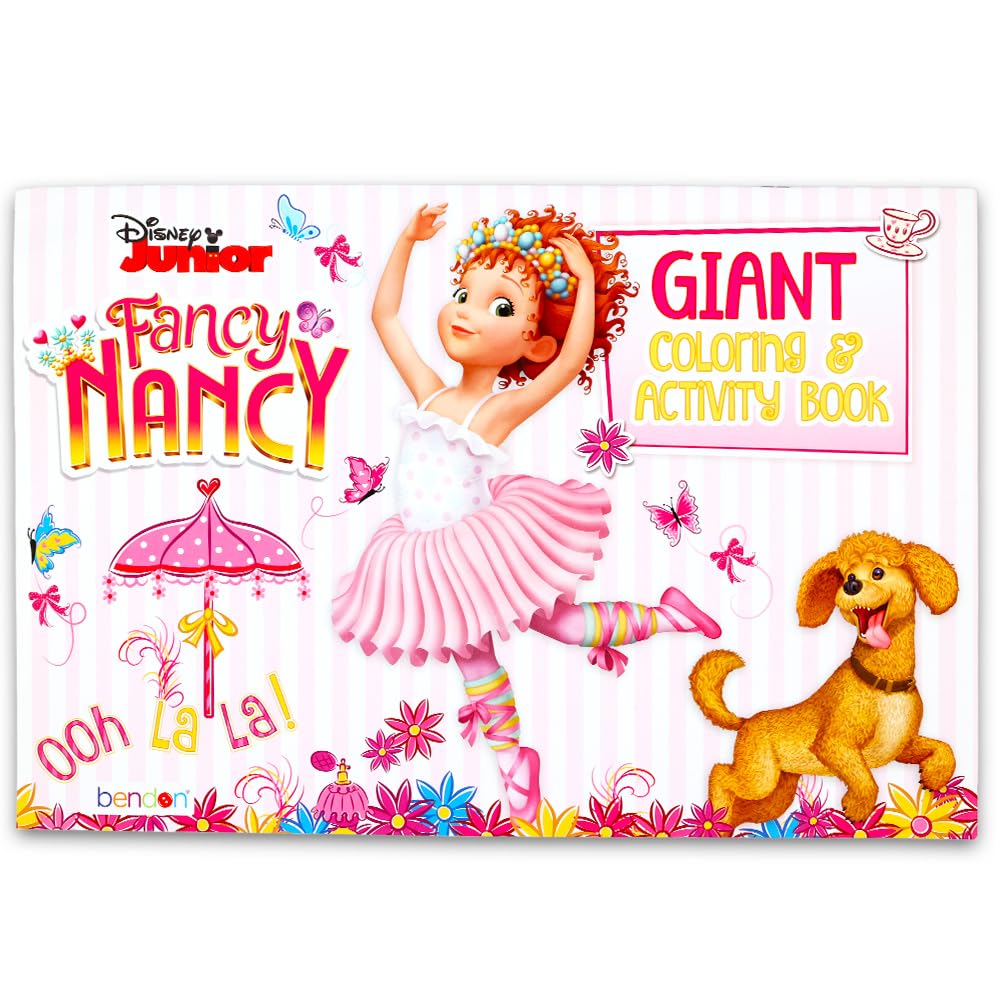 Disney Conjunto de livros para colorir Fancy Nancy ~ 3 livros